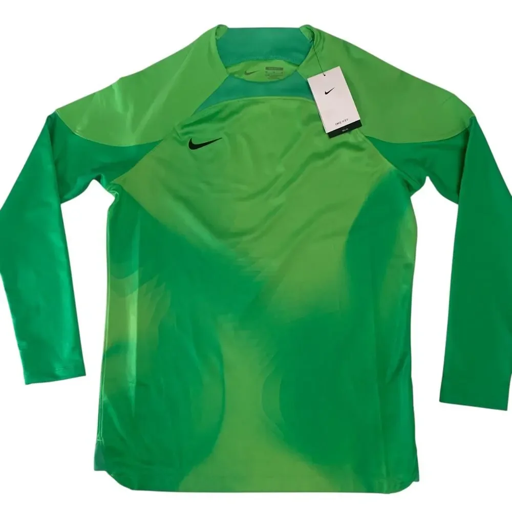 Nike Dri-Fit Men's Sz M Slim Fit Gardien IV Soccer Goal Keeper Jersey DH7977-300